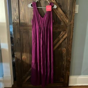 Maternity dress full length NWT